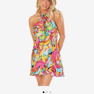 Show Me Your Mumu Jasmine Halter Dress